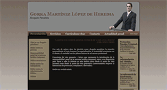 Desktop Screenshot of gmabogadopenalista.com